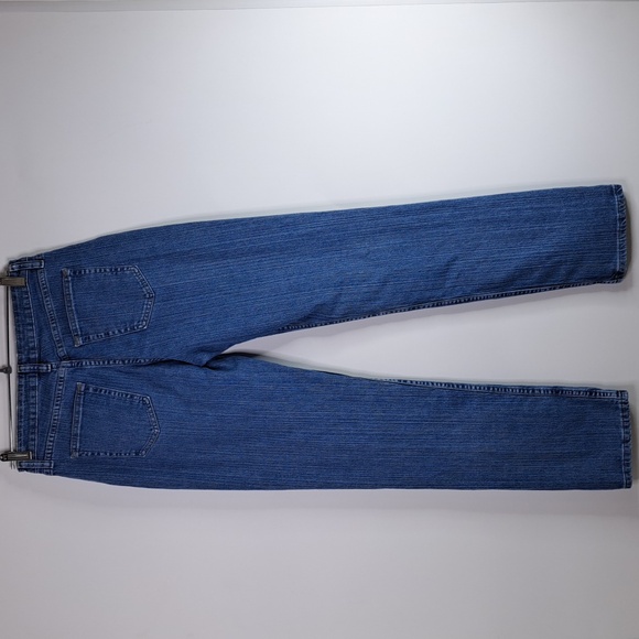 Riders by Lee Relaxed Fit Straight Leg Mid-Rise Size 10 Long Inseam 33" - Picture 5 of 15